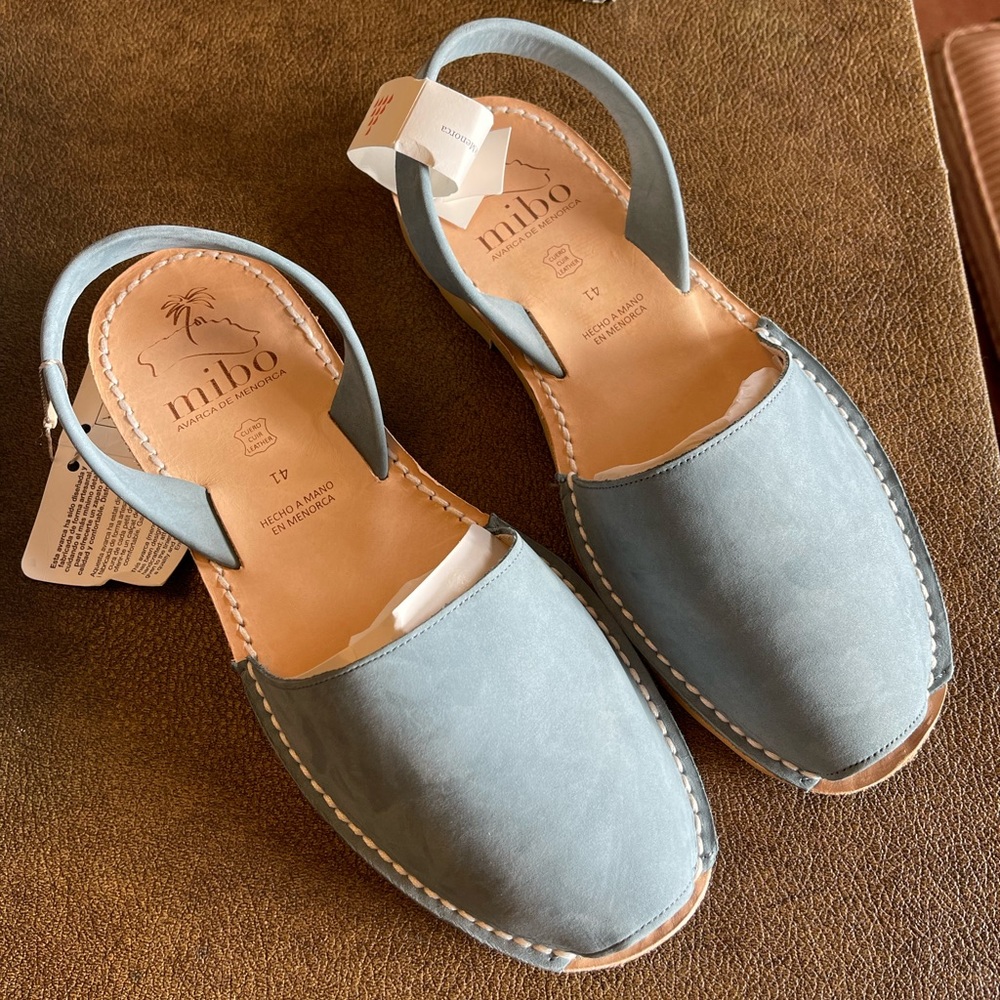 Mibo Avarcas de Menorca handmade Spanish leather sandals